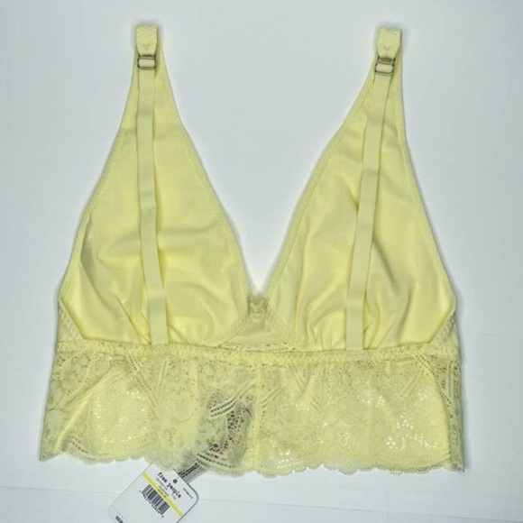 Free People bralette yellow, size small - Picture 4 of 6
